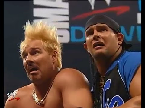 Too Cool VS D'Lo Brown & Godfather (Suprise Ending) 720p ᴴᴰ - WWF Smackdown! 01/27/00