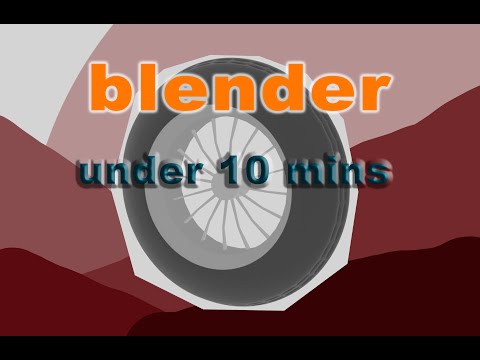 Blender 3.0 easy wheel modelling