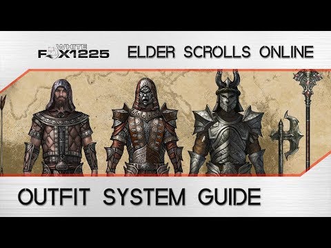 ESO: Outfit System Guide! Create your own Costumes!