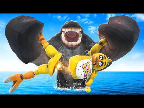 KAIJU Pulls Apart Chica from FNAF - Bonelab VR Mods