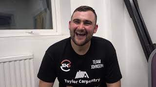 Caleb Johnson takes debut win over Kristian Kirilov