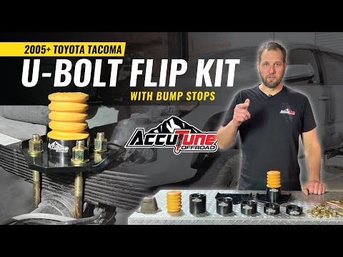 AccuTune Offroad U-Bolt Flip & Bump Stop Kit for 05+ Tacoma