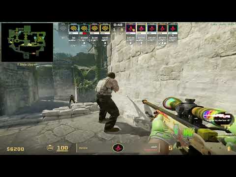 dev1ce Dominates Legacy!!! CS2 POV dev1ce (18/8) (ancient) vs LEGACY | ESL Pro League Season 22