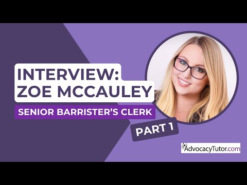 Barrister's assistant video 2