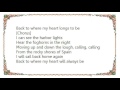 Van Morrison - Song of Home Lyrics