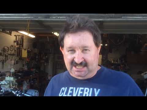 Corvair 140 trike engine running on the Stand!