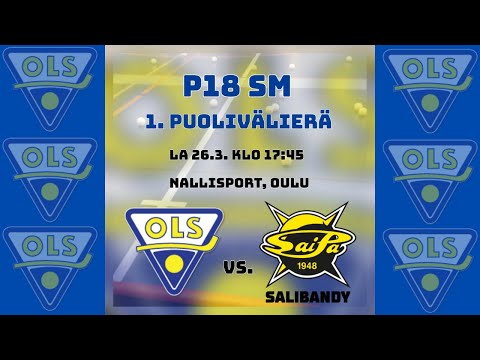 P18 SM, 1. puolivälierä, OLS vs. SaiPa, 26.3.2022