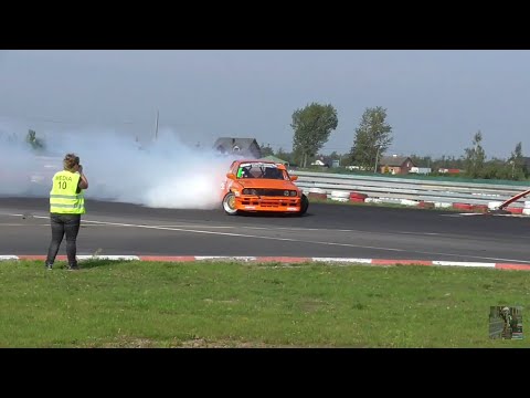 BMW E30 LSX 600HP 800Nm Gieras Łukasz Driftingowe Mistrzostwa Polski DMP Słomczyn runda5