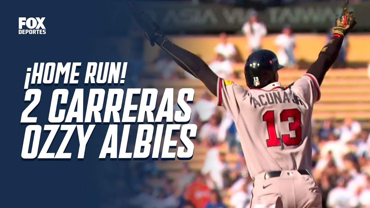 HOME RUN 2 CARRERAS Ozzy Albies | Atlanta Braves 3-5 Los Angeles Dodgers | NLDS J1 | MLB 2026
