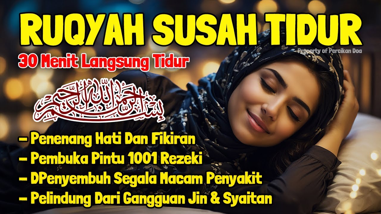 Ruqyah Difficulty Sleeping at Night Disorders Soothes the Heart & Mind Protects from Jinn Disorders