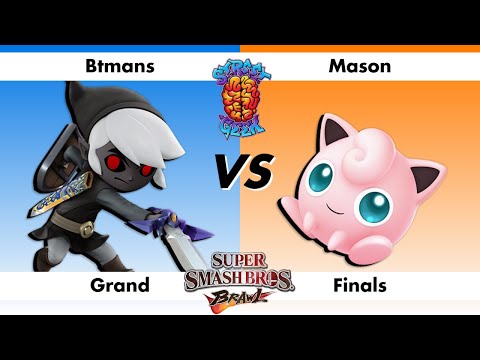 SG 13.5 SSBB GF - Mason (Puff) vs Btmns (Toon Link) Super Smash Bros Brawl 1v1 Grand Finals