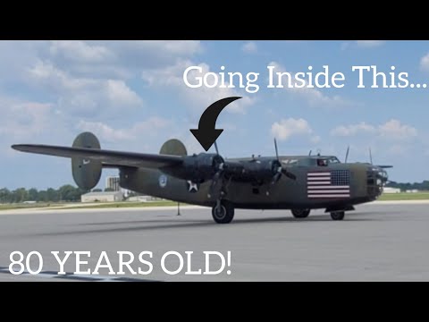 Inside an 80 Year Old WWII Airplane