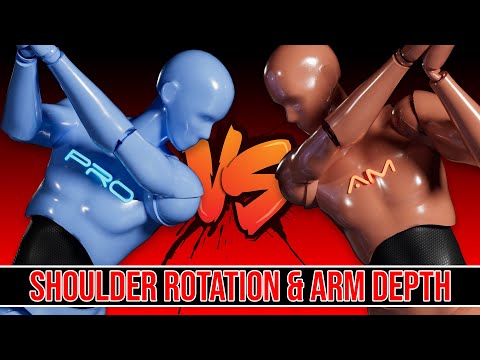 Pros vs Ams:  Shoulder Rotation and Arm Depth! 🏌️‍♂️
