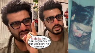 Arjun Kapoor's got Angry on her Girlfriend Malaika Arora's Pregnancy as she is Expecting!