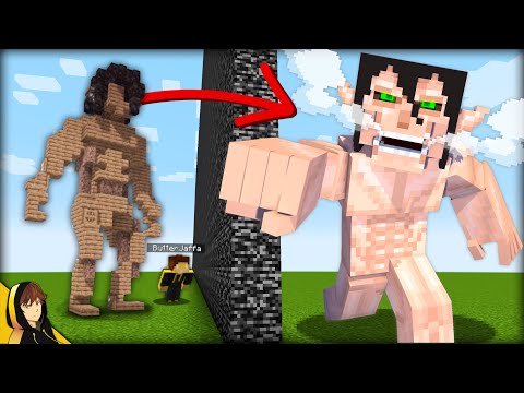 We BUILD then BATTLE as our ANIME CREATIONS?!? | Minecraft