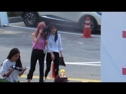 170630 MAMAMOO (마마무) - 뮤직뱅크 출근길 音銀 Music Bank 上班路