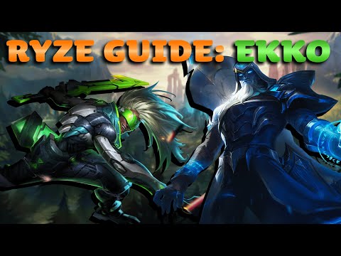 [Season 11 Ryze] How to DESTROY Ekko in the First 5 Minutes | (Challenger) AP Assassin Matchup Guide