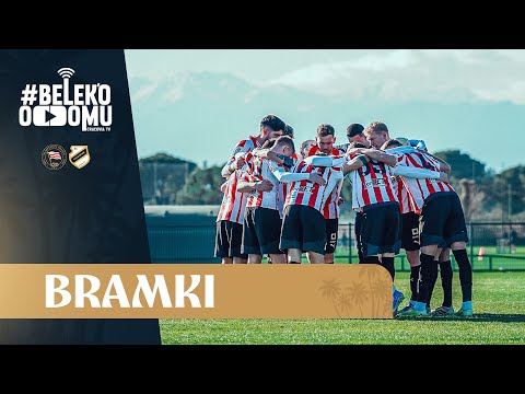 Bramki z meczu sparingowego Cracovia - FK Cukaricki | Belek