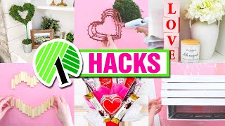 *NEW* Valentine's Day $1 Dollar Tree DIYs and HACKS! (new tricks to try in 2025!)