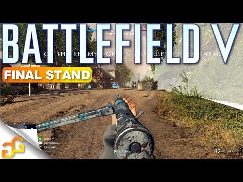 32 vs 32 Mini Battle Royale - Battlefield 5 Final Stand Gameplay on Arras Video