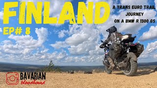 [FINLAND] Adventure motorcycle travel on a BMW R 1300 GS, Trans Euro Trail, Northern Finland.