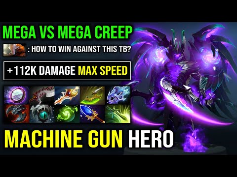 TB is the Late Game King | 112K Total Damage Craziest 11 Items with Mega Creep Vs Mega DotA 2