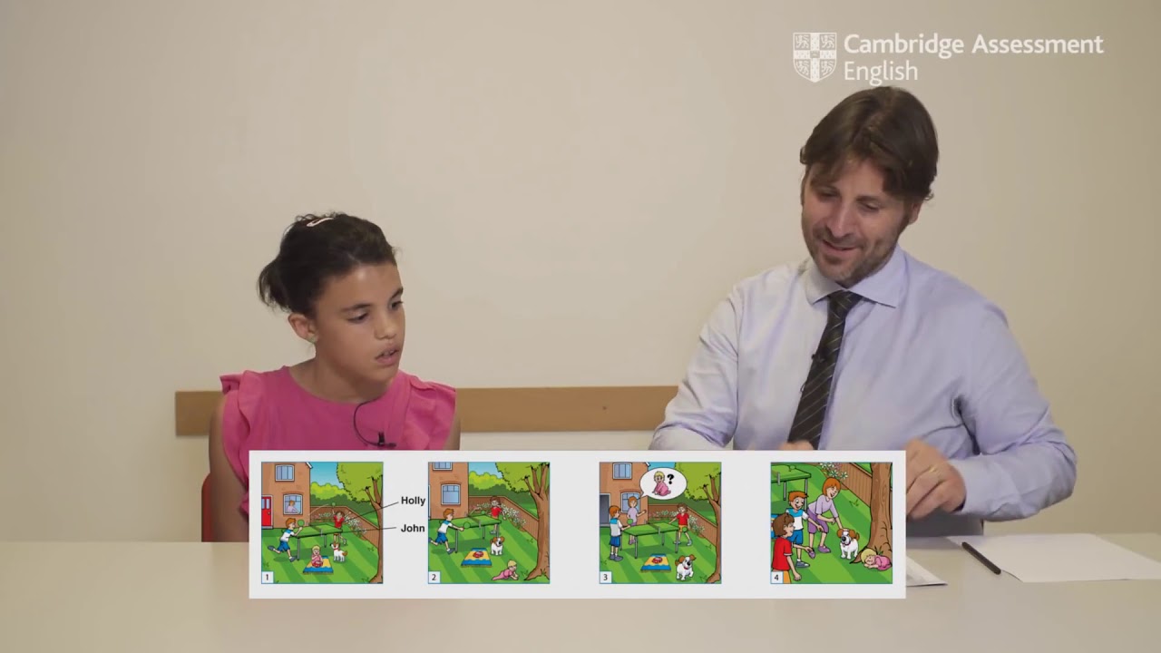 A1 Movers speaking test – Giorgia