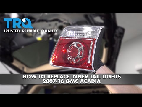How To Replace Inner Tail Lights 2007-16 GMC Acadia