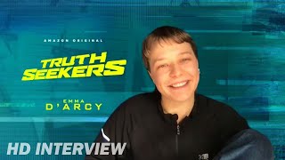 Emma D'Arcy talks 'Truth Seekers' - on Prime Video October 30 video