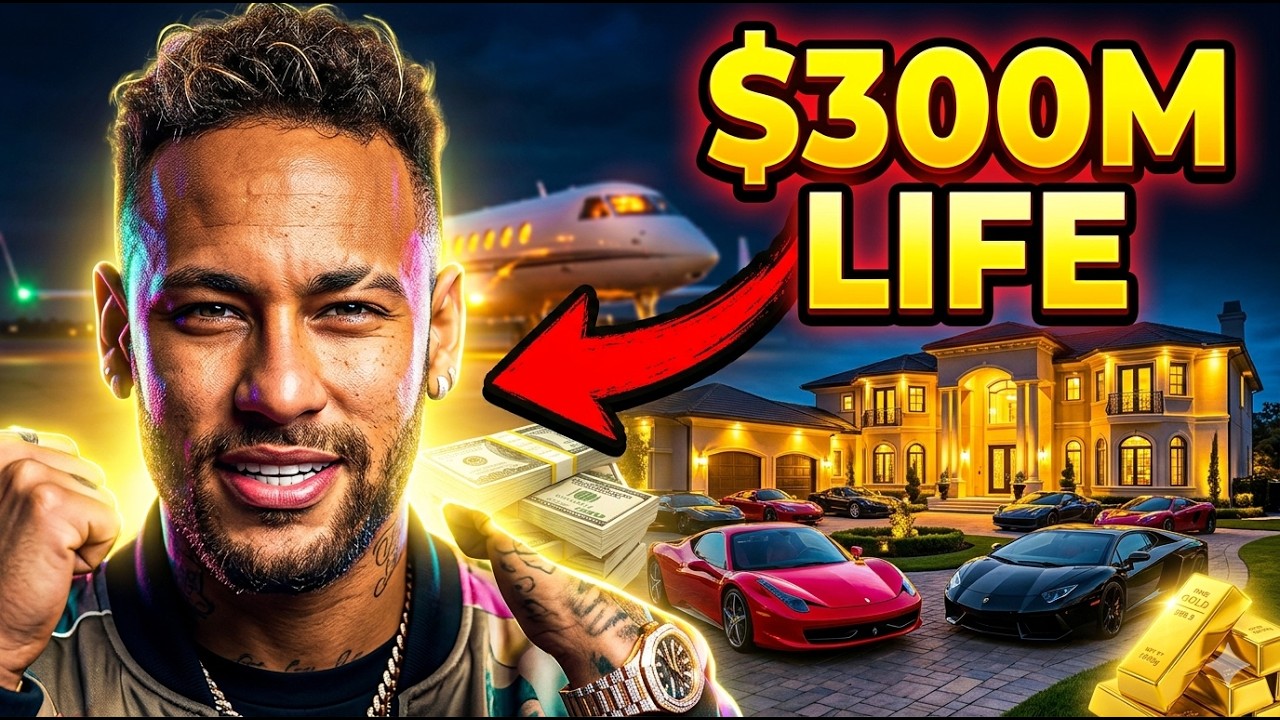 Neymar Jr Luxury Lifestyle 2026 | Cars, Mansion & Net Worth