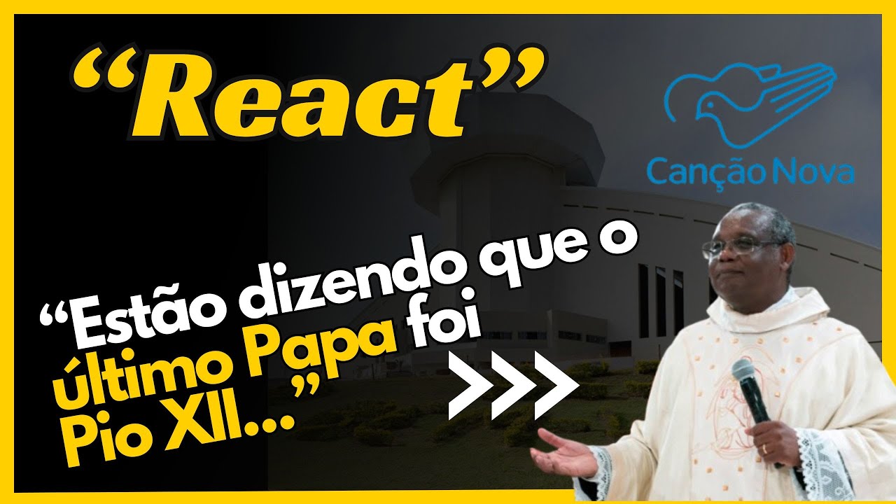 REAGINDO a FALAS do "Pe." JOSÉ AUGUSTO da CANÇÃO NOVA.