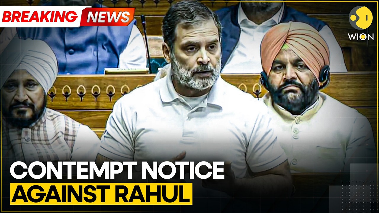 Rahul Gandhi Gets Notice of Breach of Privilege & Contempt | BREAKING