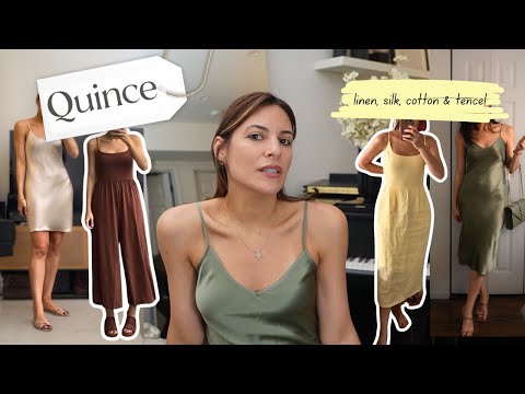 Quince-Anprobe-Review Teil 2: Kleidung (waschbare Seide, Leinen, Baumwolle und Tencel)