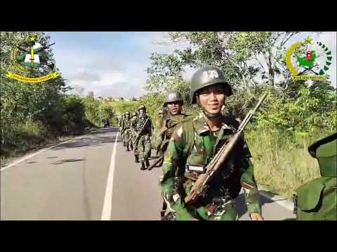 Latihan Han Mars 24 Km Siswa Secaba PK 35 TA.2025 