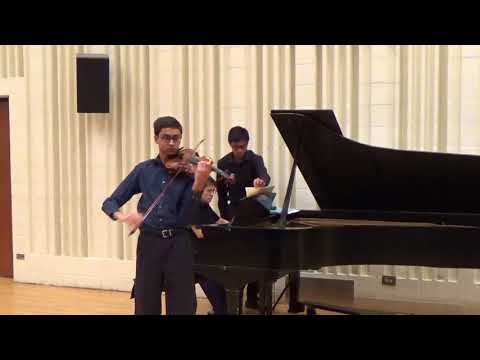 Eashwar Mahavedan plays Jean Sibelius Concerto in Dminor Op47