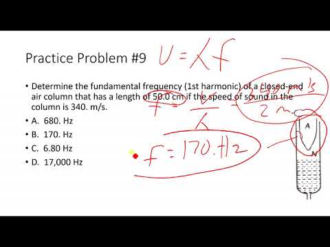 Ap Physics 1 Waves Practice Problems And Solutions