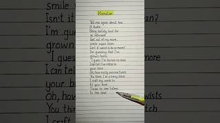 Monster Lyrics - dodie #monster #song #dodie #lyrics