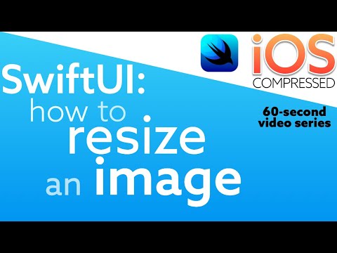 SwiftUI: How to resize an Image — in 60 seconds | iOS thumbnail