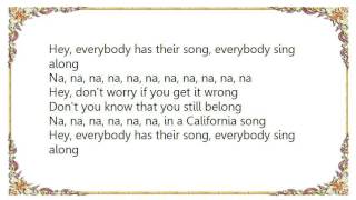 Brooke White - California Song Lyrics