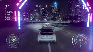NFS Heat  Civic R'15 RUN#1　スプリントバトル　ウルトラシャープ