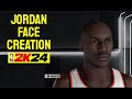 Jordan Face Creation -  NBA 2k24 Current Gen