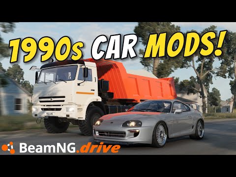 Best 90s Car Mods for BeamNG Drive