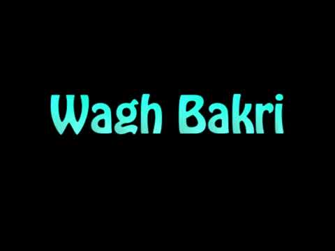 Learn How To Pronounce Wagh Bakri
