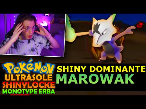 SHINY VS MAROWAK DOMINANTE su POKÉMON ULTRASOLE con solo SHINY di TIPO ERBA - Ep. 21