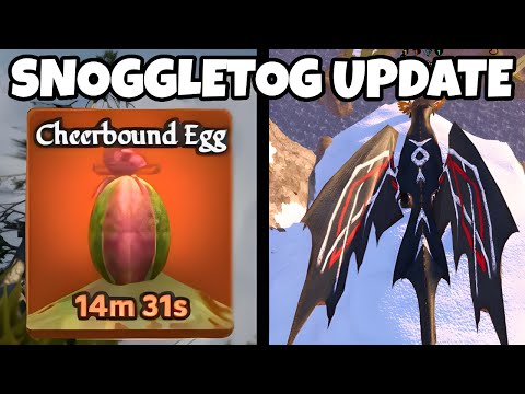 NEW SNOGGLETOG UPDATE IS CRAZY AMAZING in Roblox How To Train Your Dragon