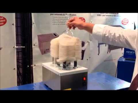 Sécheuse à verres pour essuyer un verre à la fois - GLASS SHINING I_1