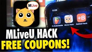 MLiveU Hack 2020 MLive MOD FREE Coupons Unlock Rooms Mp4 3GP & Mp3