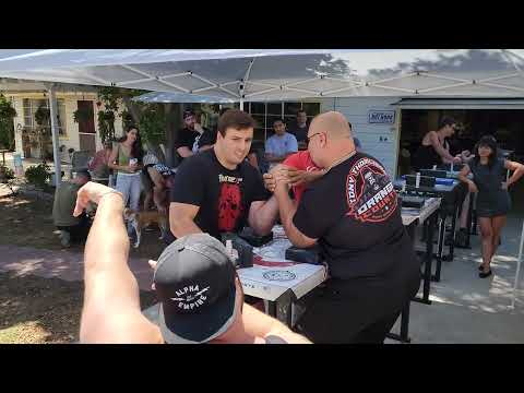 Tony Thomlison VS Daniel Lund Kristensen Left hand!