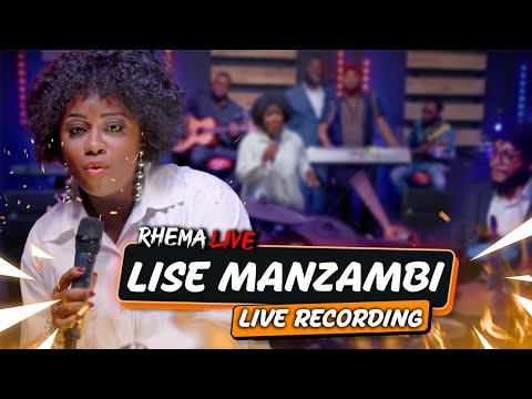 Lise Manzambi en session live recording | Rhema Live