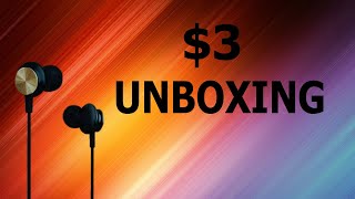 Bluetooth наушники APE за 3$. Распаковка